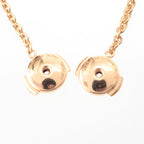 Hermes Chaine D'ancre 750 Pink Gold Mini Punk Earrings — view 9