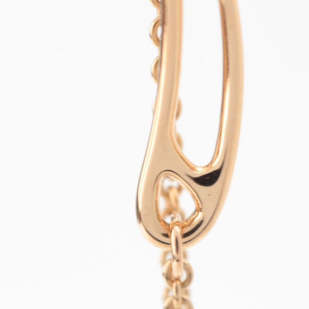 Hermes Chaine D'ancre 750 Pink Gold Mini Punk Earrings — view 5
