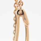 Hermes Chaine D'ancre 750 Pink Gold Mini Punk Earrings — view 6