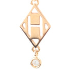 Hermes Libris Diamond Earrings 750 Gambard — view 3