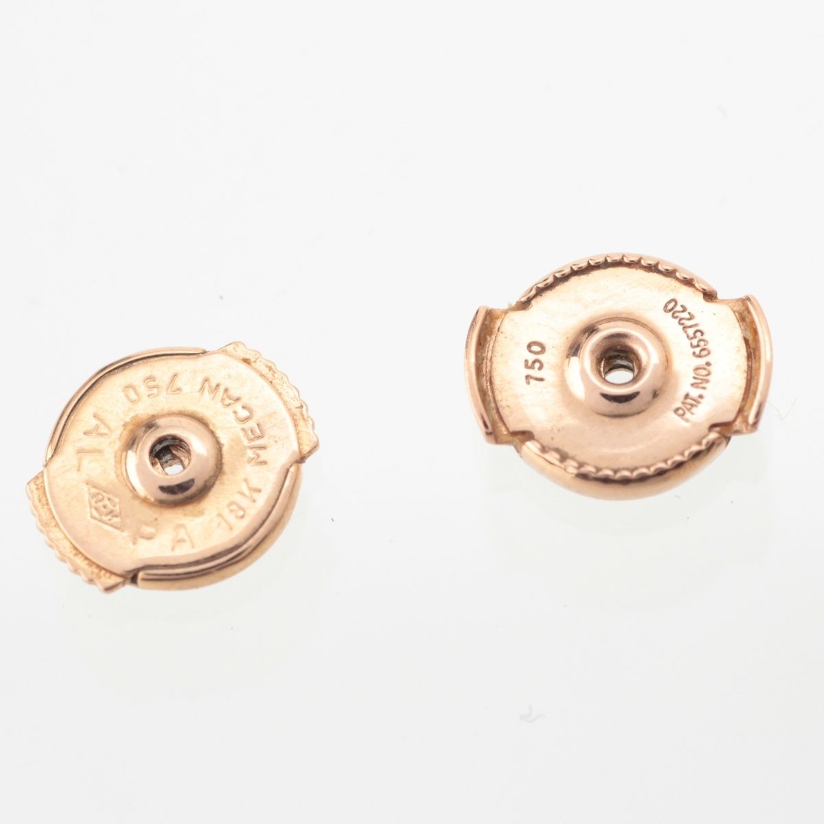 Hermes Libris Diamond Earrings 750 Gambard — view 8