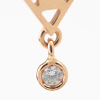 Hermes Libris Diamond Earrings 750 Gambard — view 5