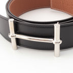 Hermes Box Calf Togo Hd'ancre Reversible 38 Belt Black Gold 90 — view 3