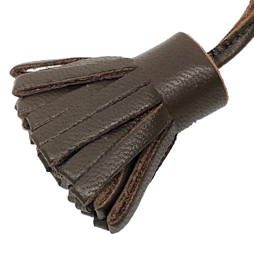 Hermes Carmenchita Pom 20 Brown Bookmark Bookmarker New — view 2