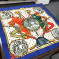 Hermes Carre 90 Silk Scarf Napoleon and Coat of Arms