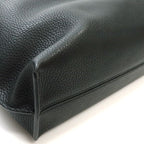 Loewe Vertical Belt Tote Black Grain Calf Leather with Cloth Shipping — view 5