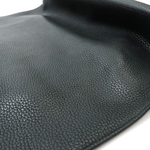 Loewe Vertical Belt Tote Black Grain Calf Leather with Cloth Shipping — view 7