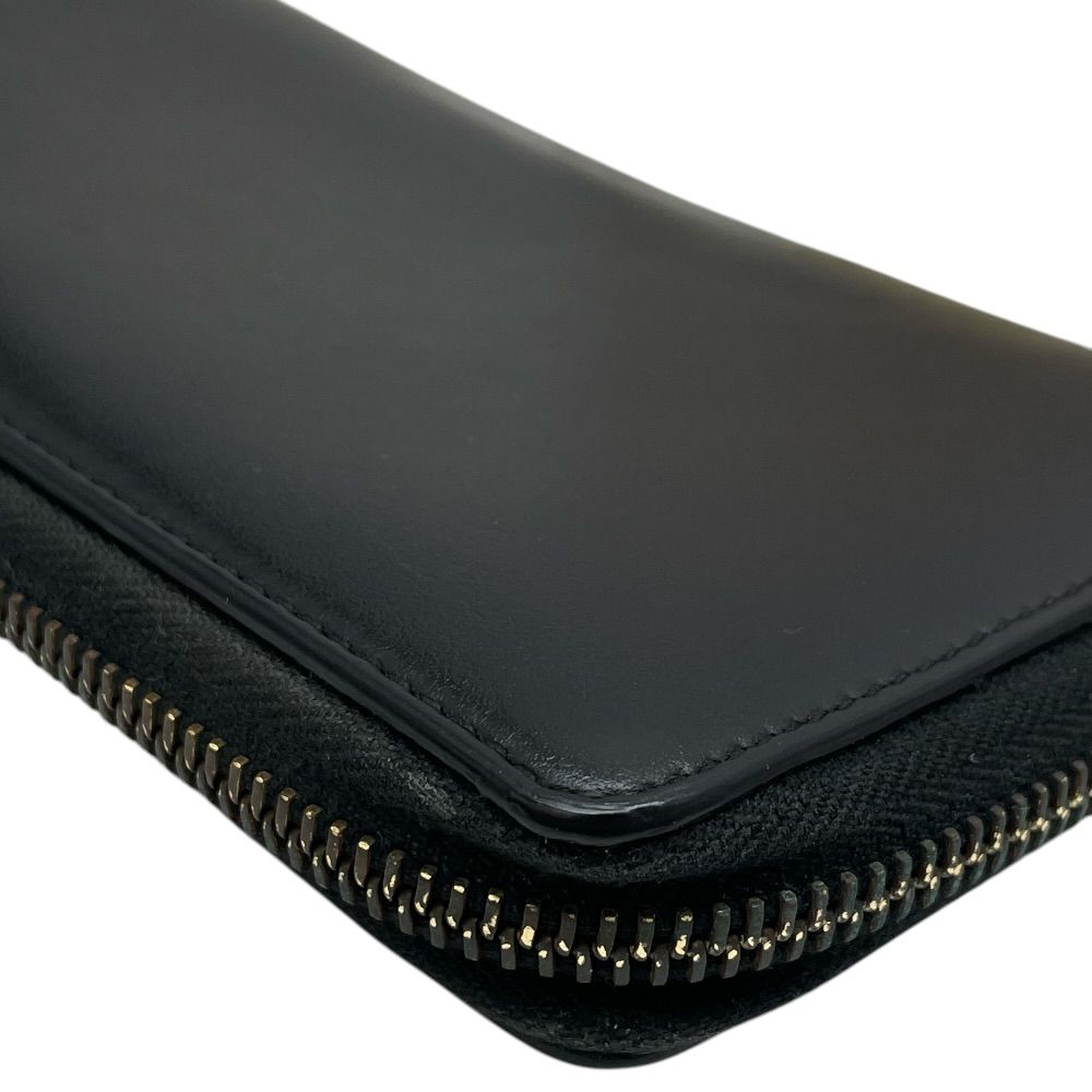 Gucci Wallet Zip Around Logo Leather Black Classic Sophisticated — view 4