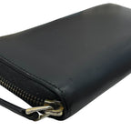 Gucci Wallet Zip Around Logo Leather Black Classic Sophisticated — view 3