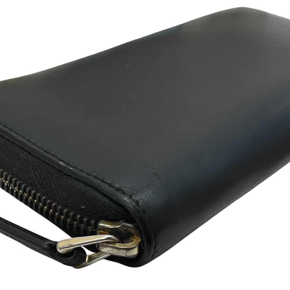 Gucci Wallet Zip Around Logo Leather Black Classic Sophisticated — view 3