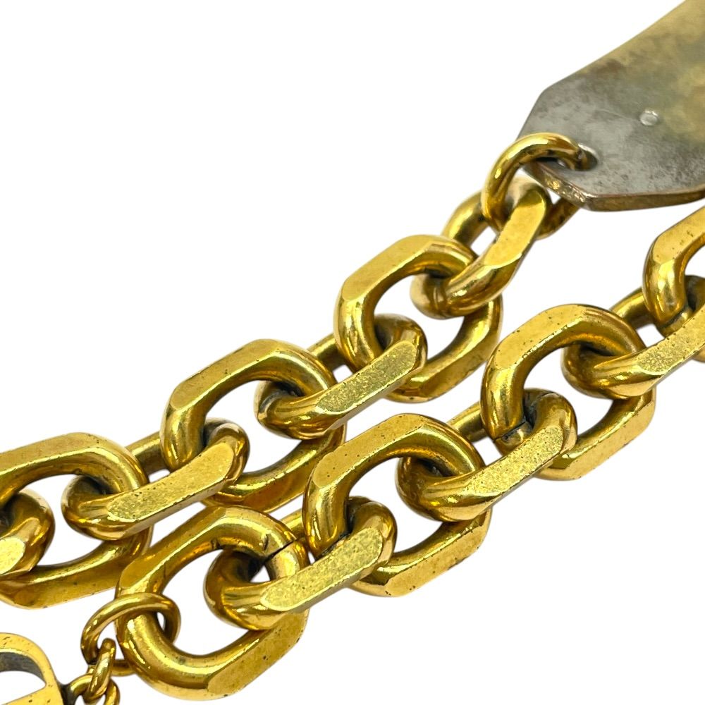 Dior J'adior Chain Plate Bracelet Bangle Logo Gold Glamorous Sophisticati — view 7