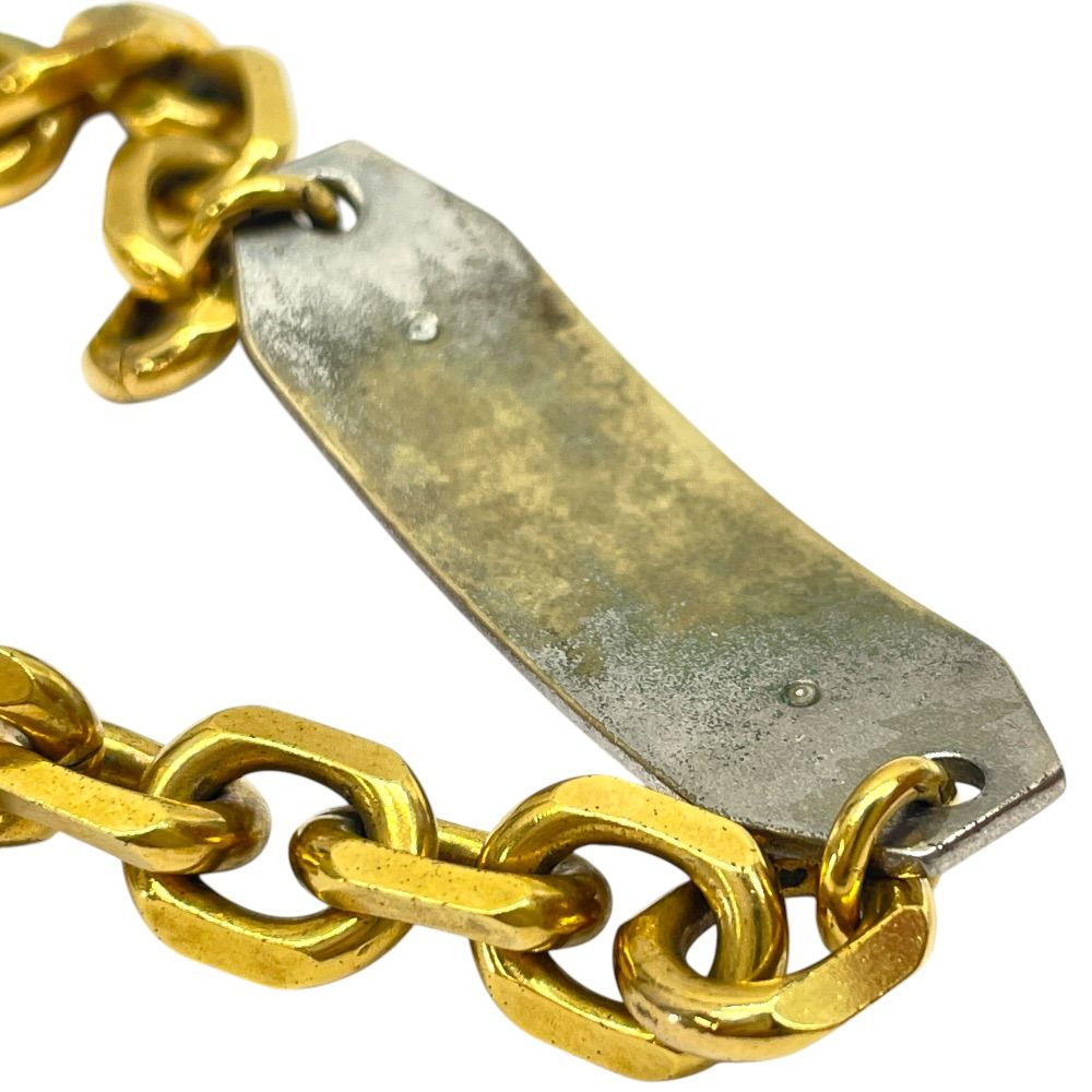 Dior J'adior Chain Plate Bracelet Bangle Logo Gold Glamorous Sophisticati — view 6