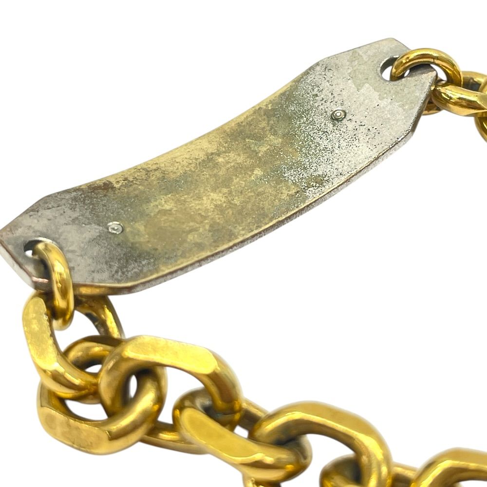 Dior J'adior Chain Plate Bracelet Bangle Logo Gold Glamorous Sophisticati — view 5
