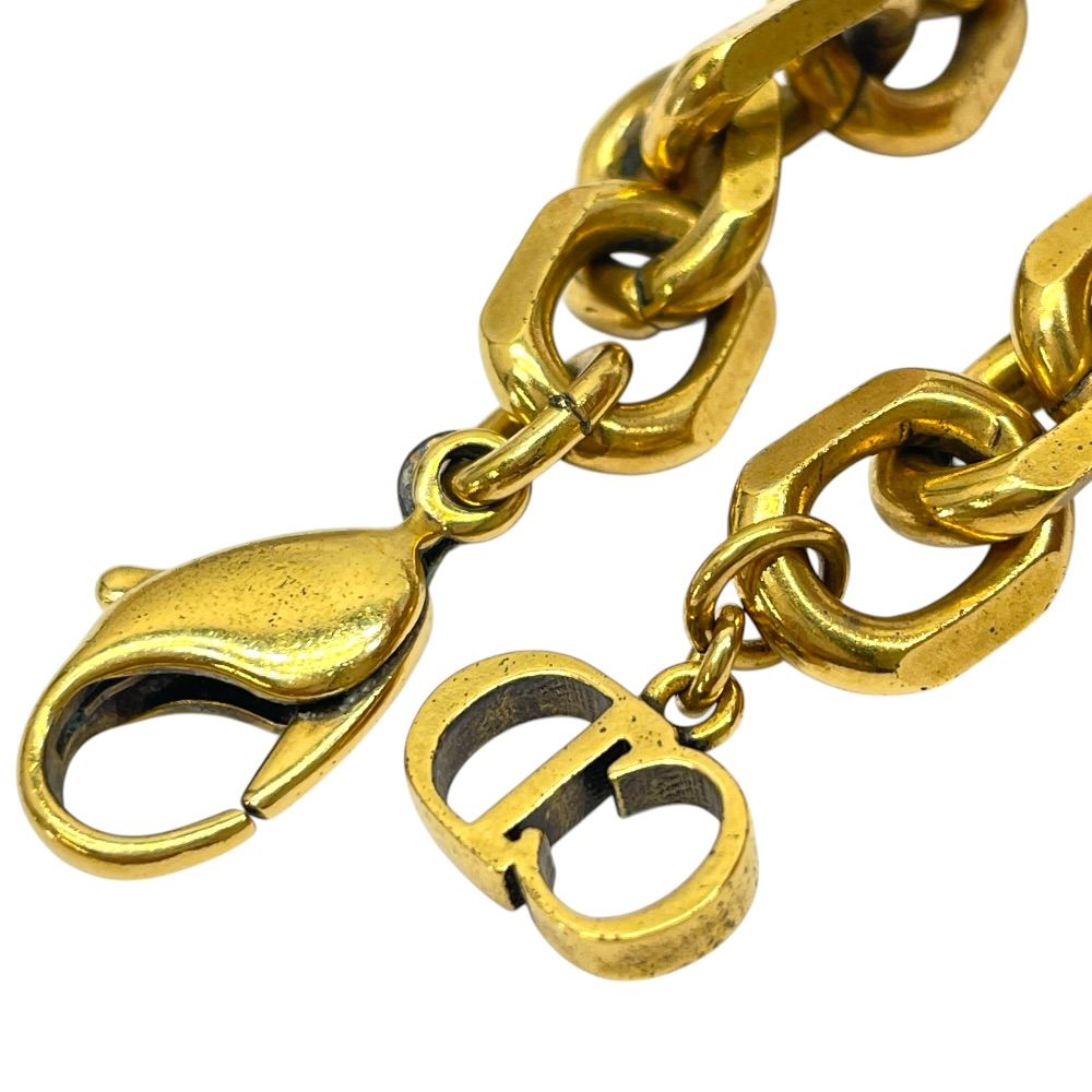 Dior J'adior Chain Plate Bracelet Bangle Logo Gold Glamorous Sophisticati — view 8