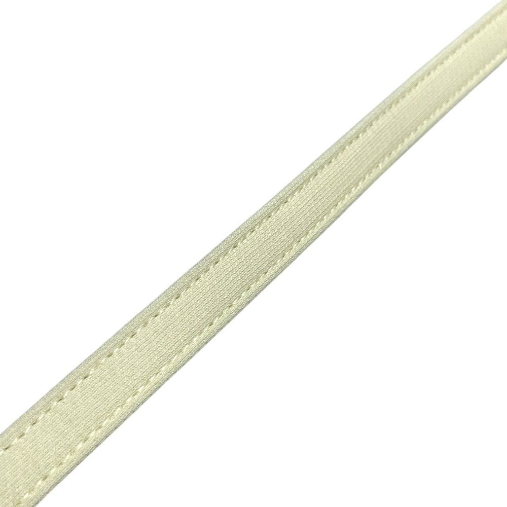 Dior Thin Belt Narrow White Leather Sophisticated Simple Looks Great — view 4