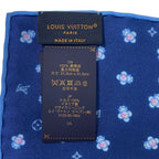 Louis Vuitton Vivienne Swing Handkerchief Scarf Chief Navy — view 3