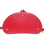 Loewe Vintage Anton Leather Backpack Red Gold — view 3