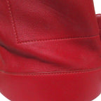 Loewe Vintage Anton Leather Backpack Red Gold — view 4