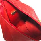 Loewe Vintage Anton Leather Backpack Red Gold — view 7