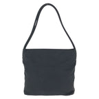 Prada Tessuto Black Silver Nylon Tote Shoulder Bag — view 2