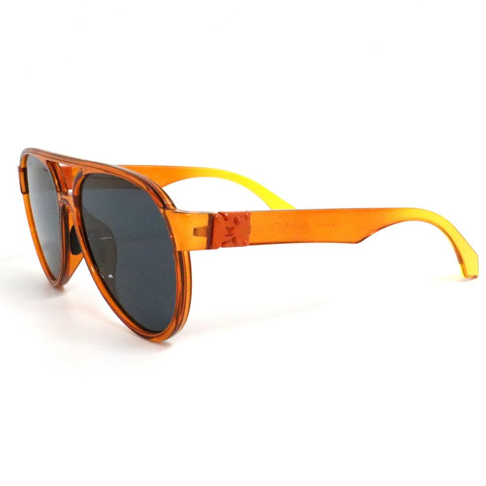 Louis Vuitton LV Rainbow Pilot Sunglasses Orange Eyewear — view 2