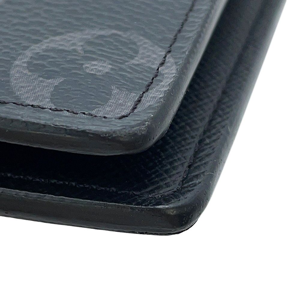 Louis Vuitton Wallet Monogram Eclipse Portefeuille Brother Black — view 6