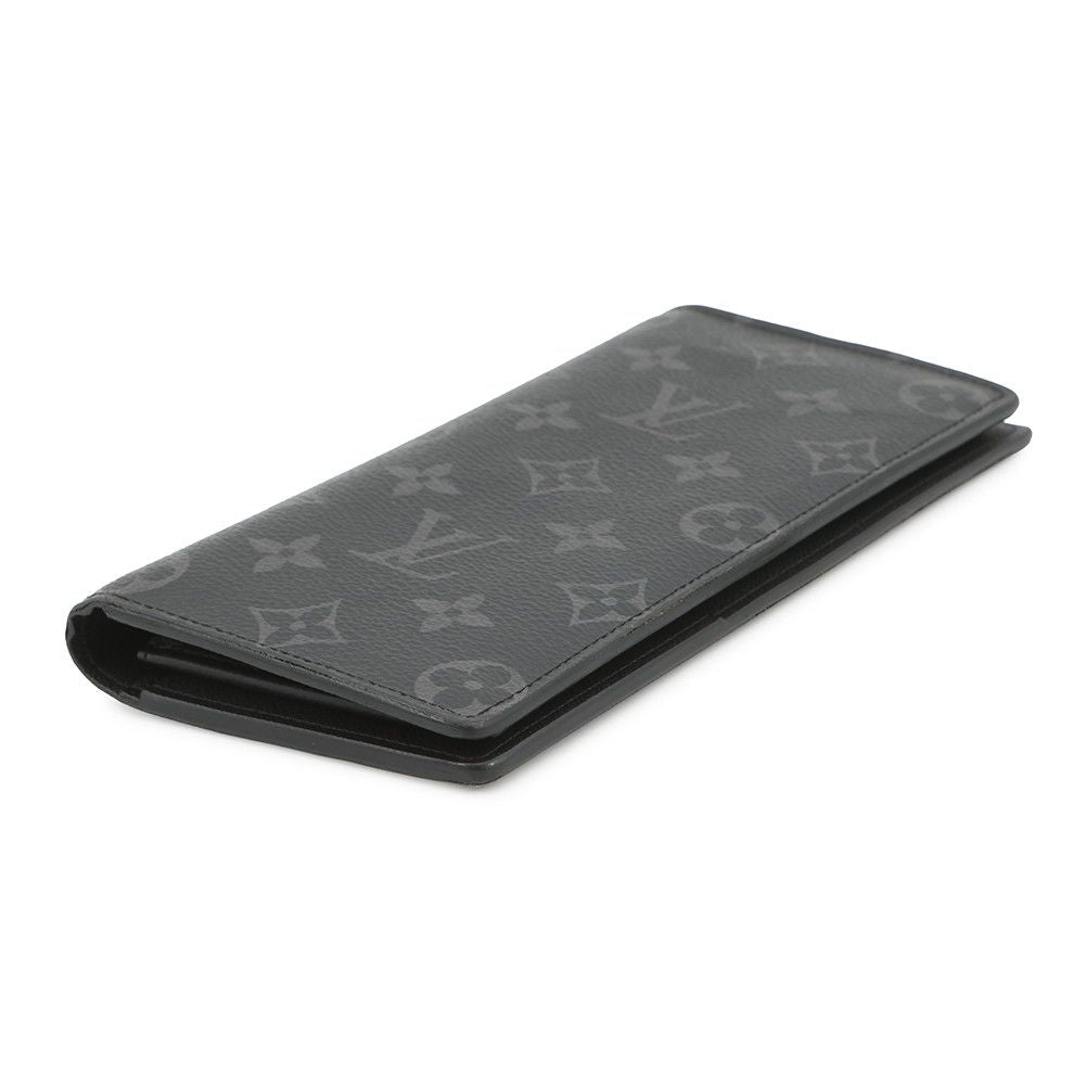 Louis Vuitton Wallet Monogram Eclipse Portefeuille Brother Black — view 2
