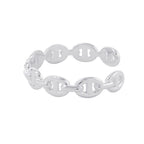 Hermes Bracelet Chaine D'ancre Bangle Silver — view 2