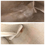 Gucci Vintage Sherry Line Beige Gold GG Supreme Canvas Tote — view 6