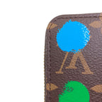 Louis Vuitton Zippy Wallet Yayoi Kusama Monogram Canvas — view 9