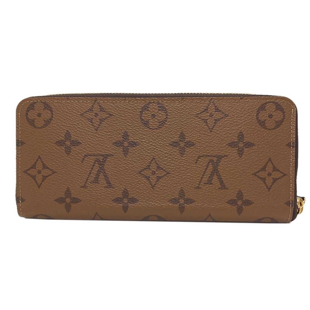 Louis Vuitton Portefeuille Clemence Wallet Monogram Reverse — view 2