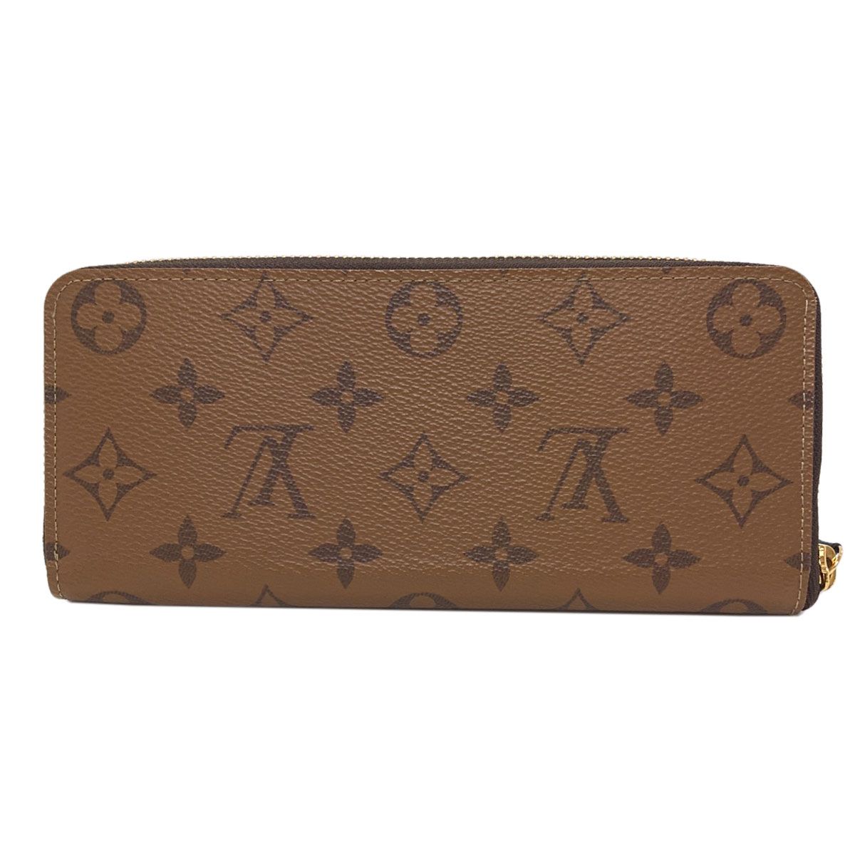 Louis Vuitton Portefeuille Clemence Wallet Monogram Reverse — view 2