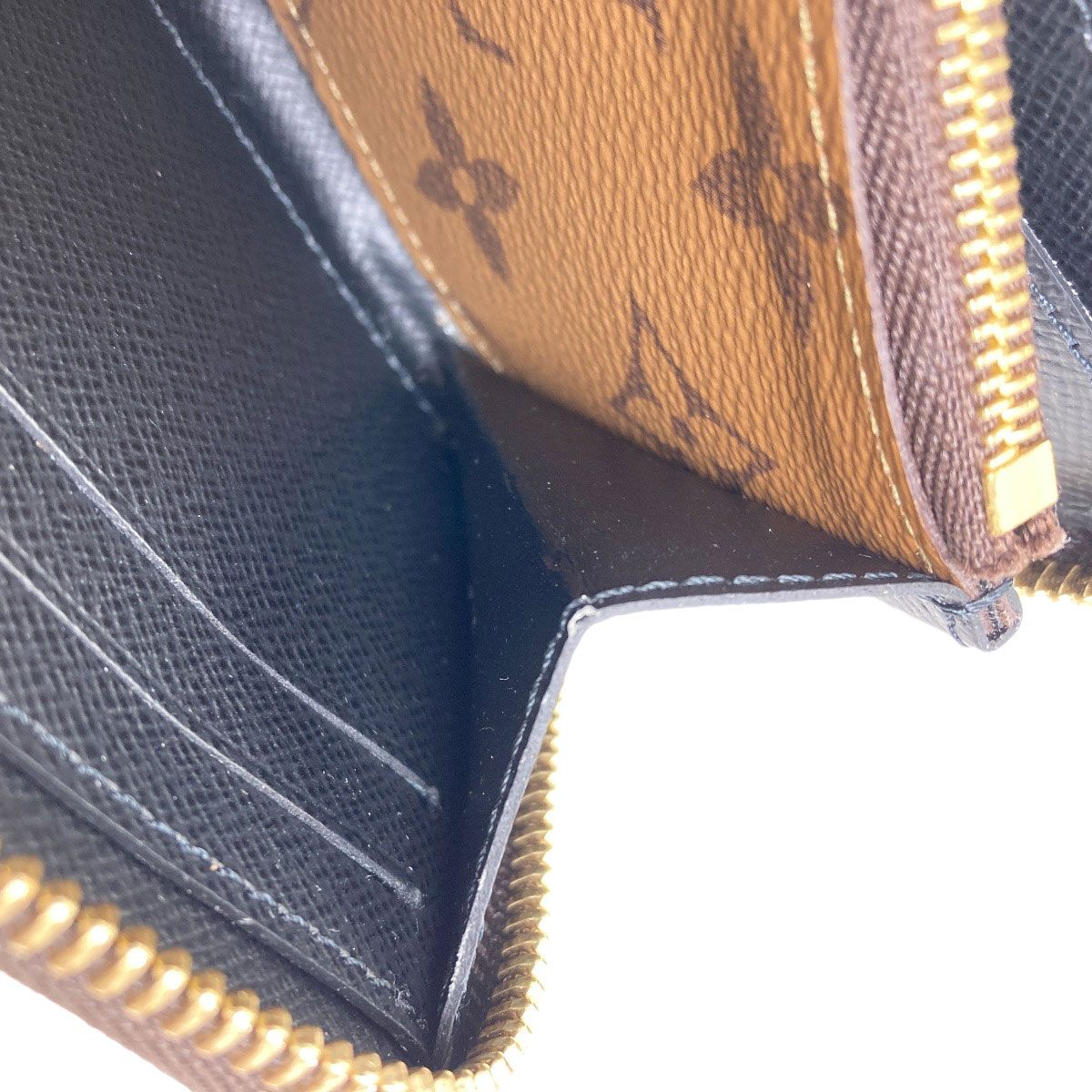 Louis Vuitton Portefeuille Clemence Wallet Monogram Reverse — view 8