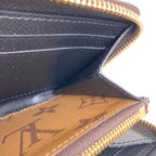 Louis Vuitton Portefeuille Clemence Wallet Monogram Reverse — view 7