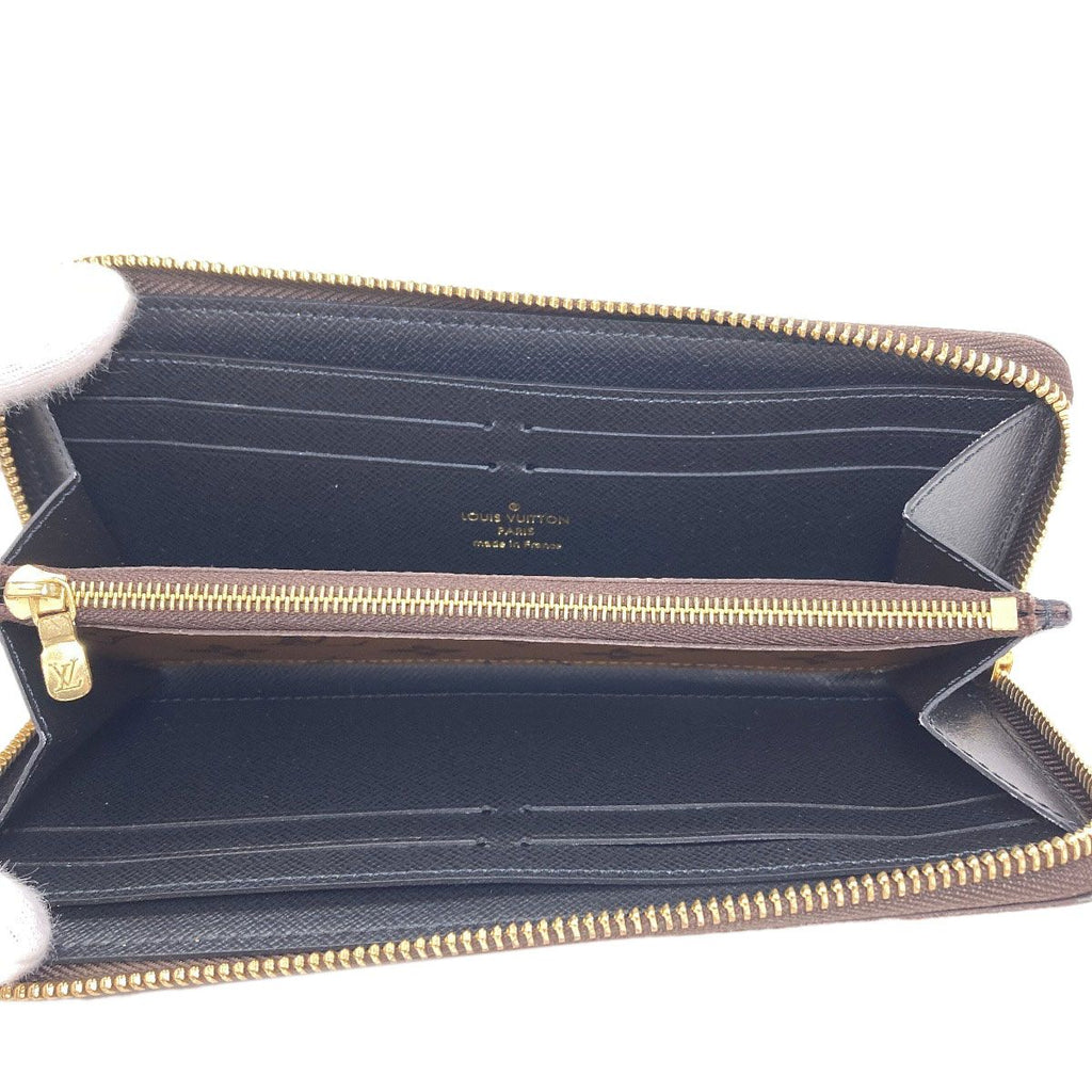 Louis Vuitton Portefeuille Clemence Wallet Monogram Reverse — view 4
