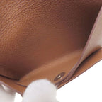 Hermes Calvi Duo Silver Card Case Calf — view 5