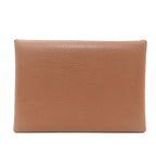Hermes Calvi Duo Silver Card Case Calf — view 2