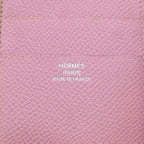 Hermes Bearn Combiner Verso Silver Bifold Wallet Epsom — view 7