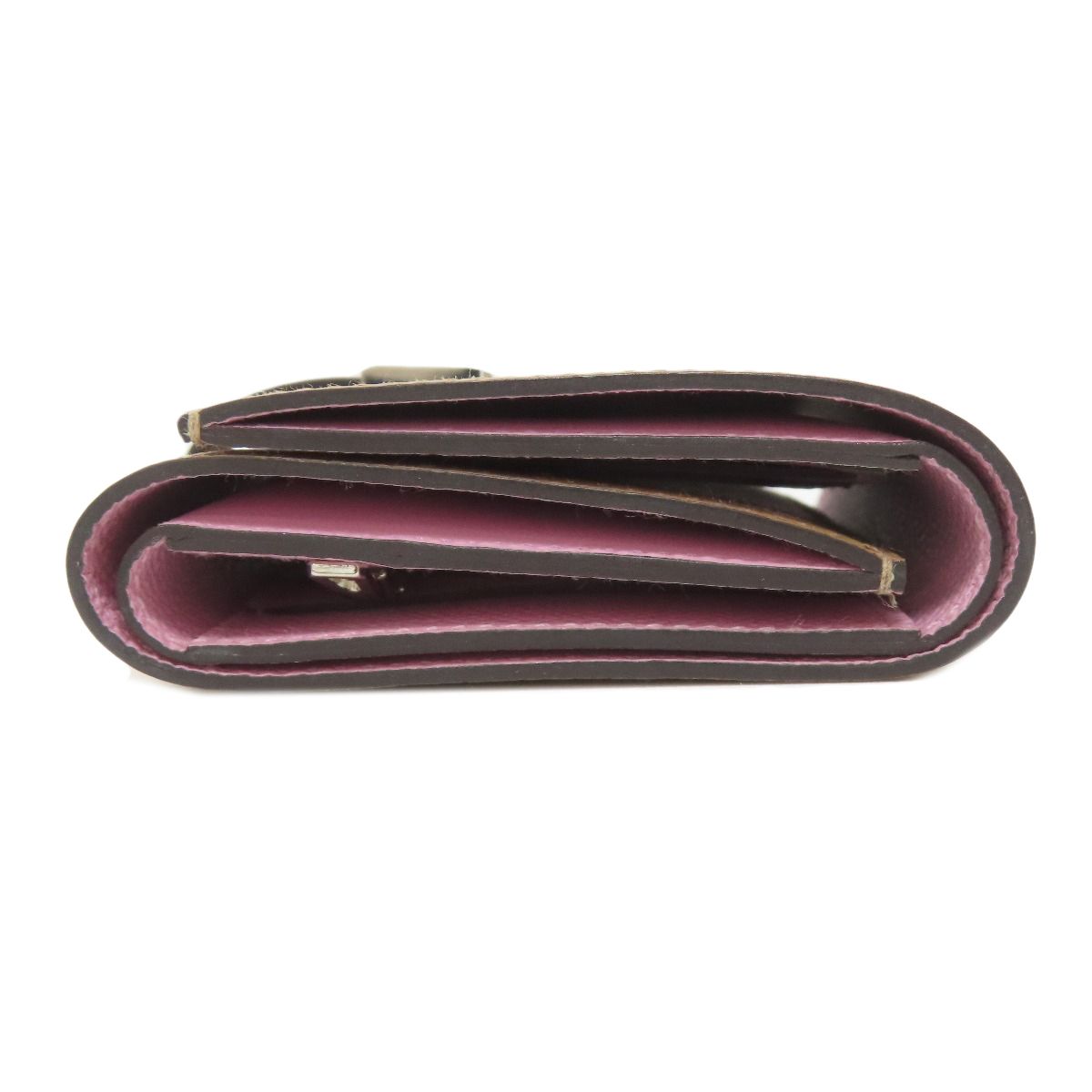 Hermes Bearn Combiner Verso Silver Bifold Wallet Epsom — view 3