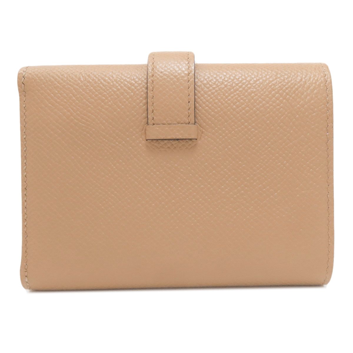 Hermes Bearn Combiner Verso Silver Bifold Wallet Epsom — view 2