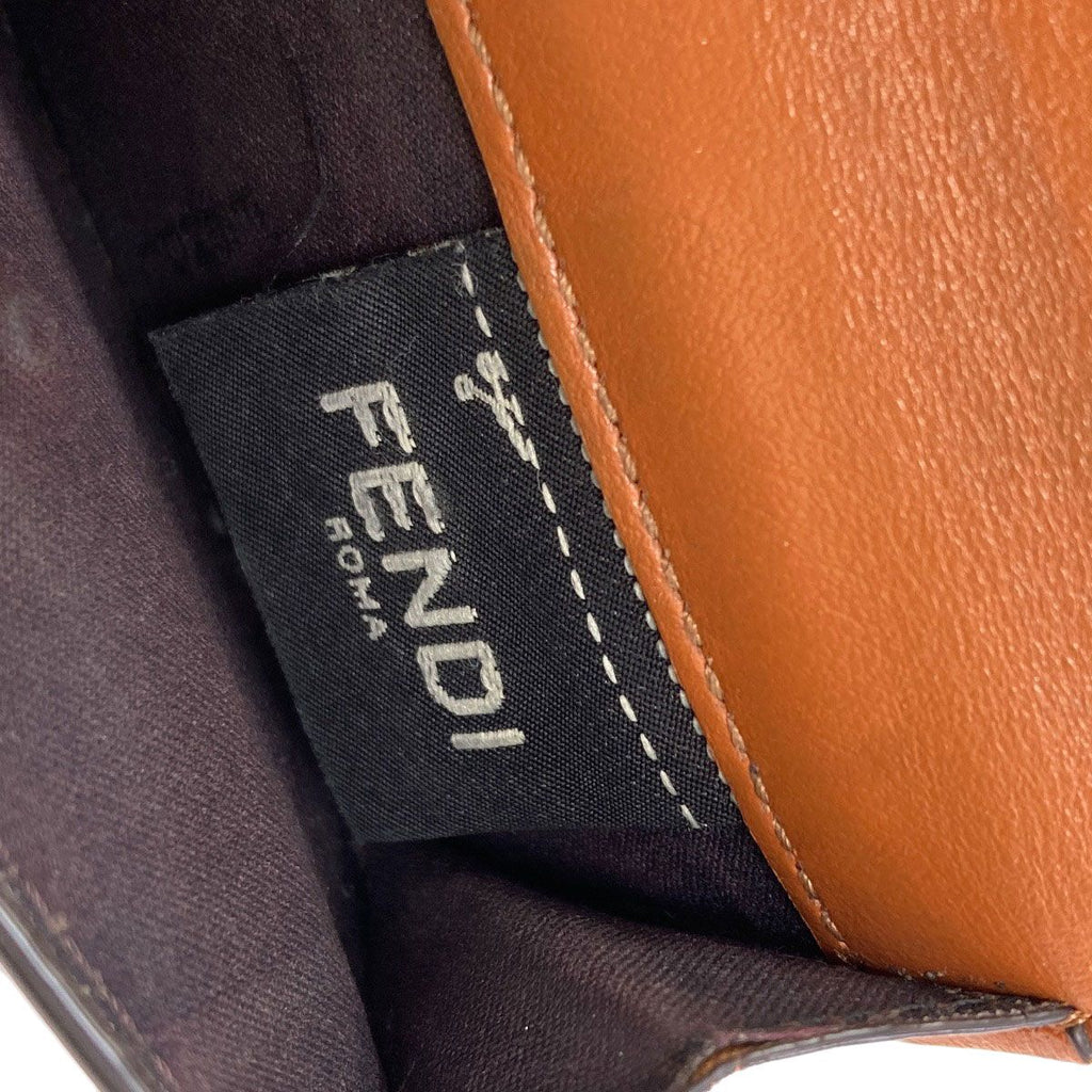 Fendi Trifold Wallet Bifold Leather — view 8