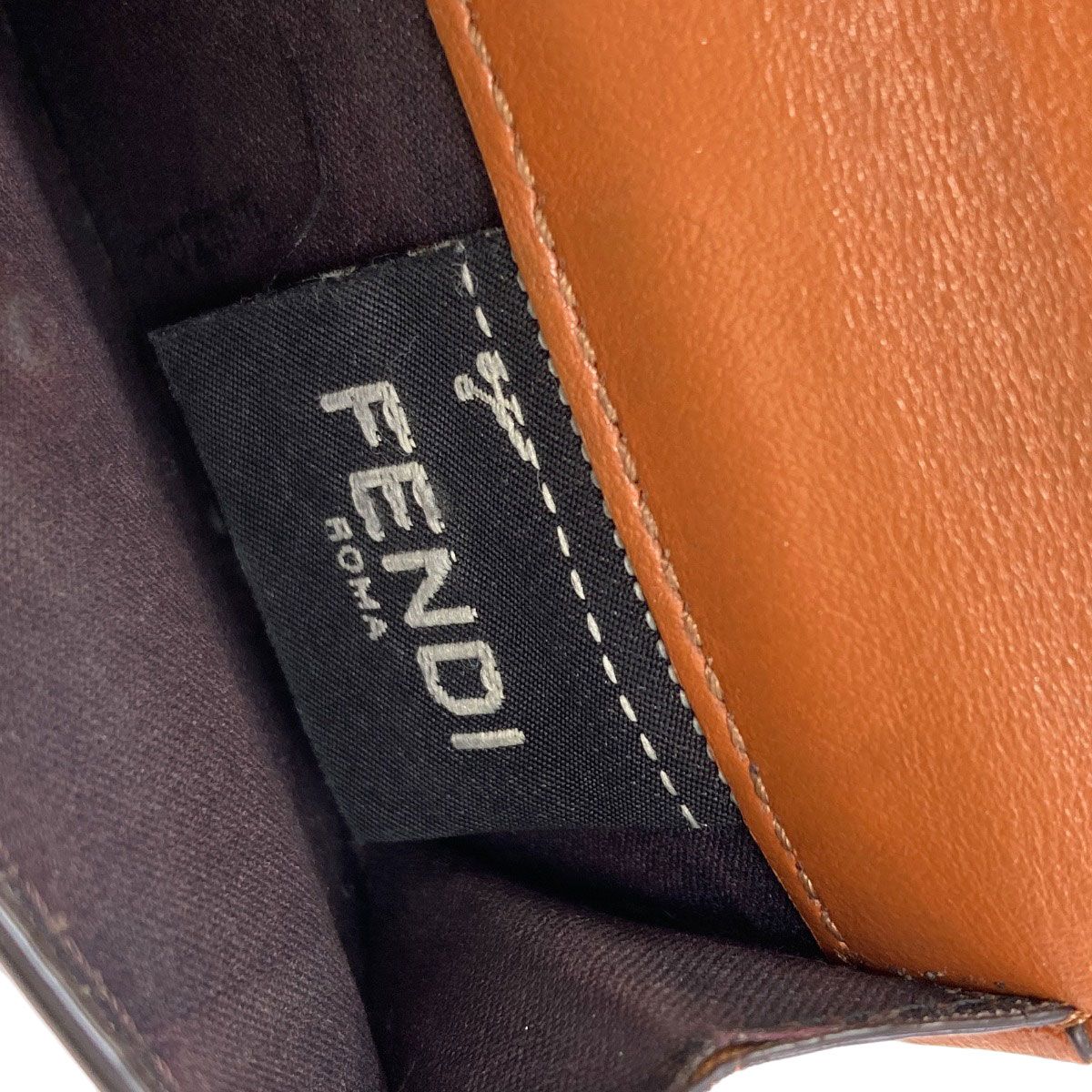 Fendi Trifold Wallet Bifold Leather — view 8
