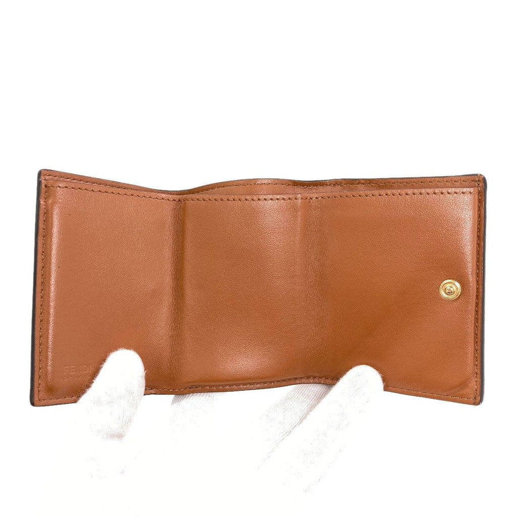 Fendi Trifold Wallet Bifold Leather — view 4
