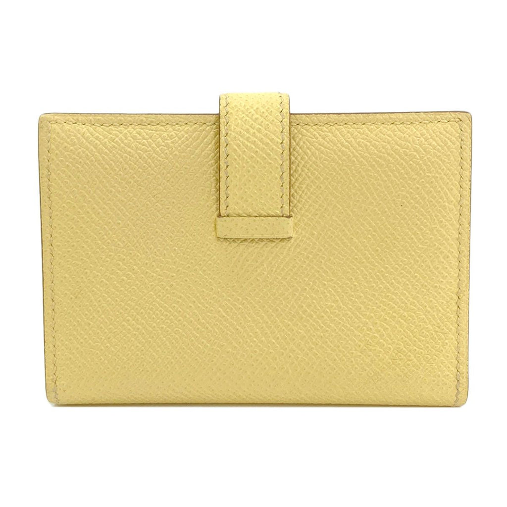 Hermes Bearn Mini Silver Coin Case Epsom — view 2