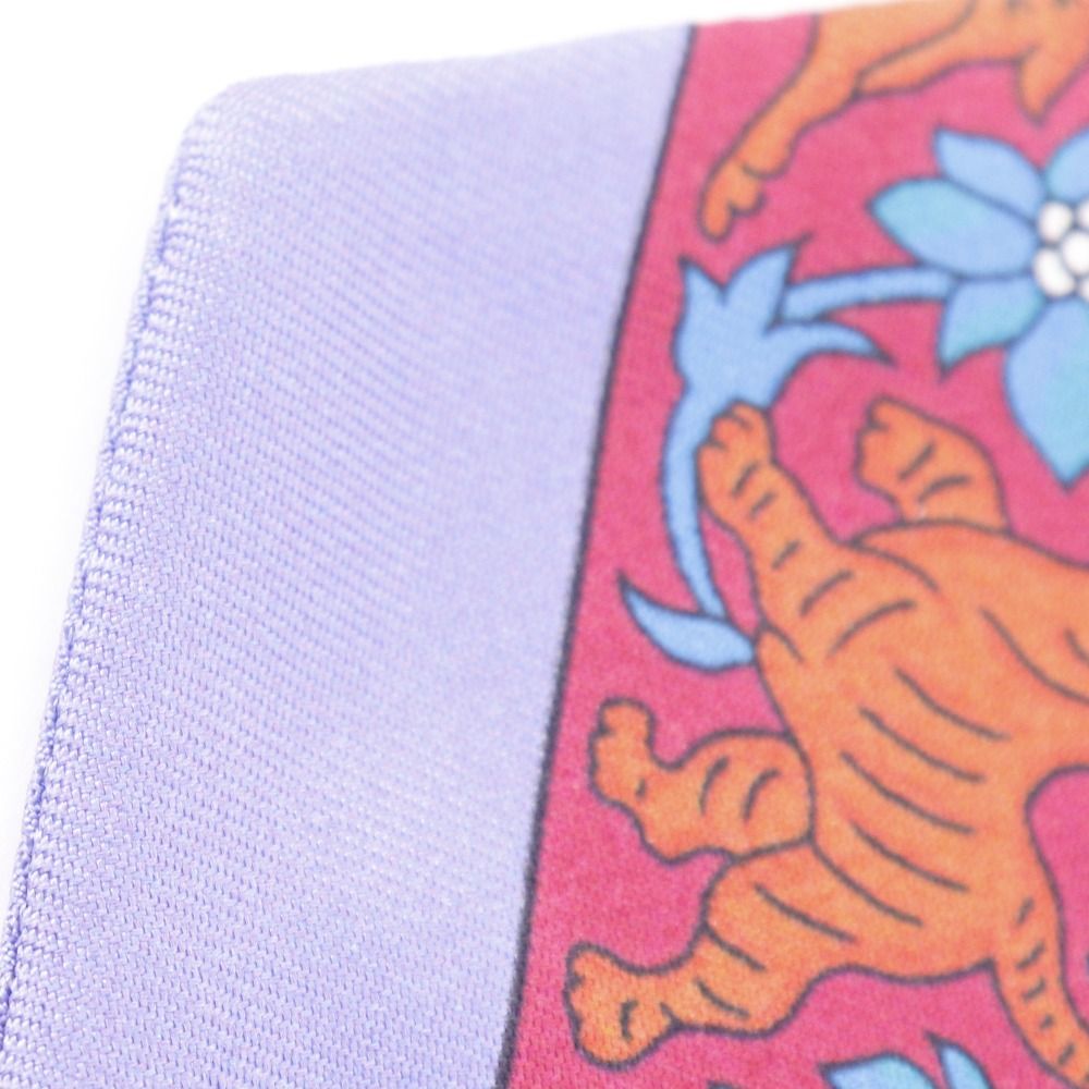 Hermes Maxi Twill Indian Hunting Chasse en Inde Silk Red Scarf — view 5