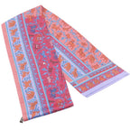 Hermes Maxi Twill Indian Hunting Chasse en Inde Silk Red Scarf — view 2