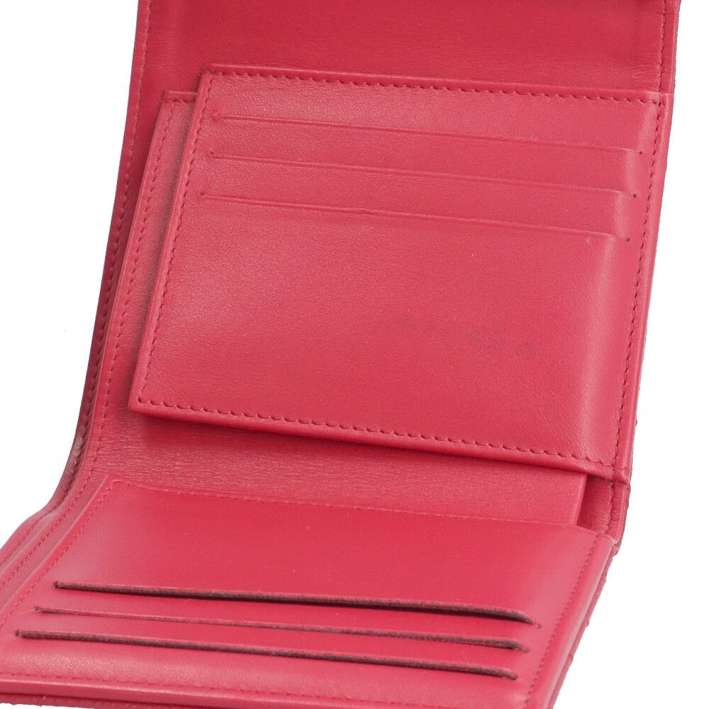 Chanel Quilted Trifold Wallet Caviar Leather — view 8