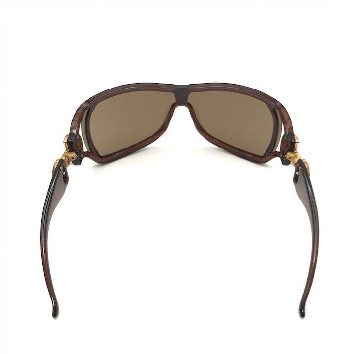 Gucci Bamboo Motif Sunglasses Eyewear Brown with Case — view 6