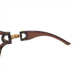 Gucci Bamboo Motif Sunglasses Eyewear Brown with Case — view 9
