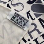 Hermes Carre 90 Scarf Cheval de Caracter Silk White — view 6